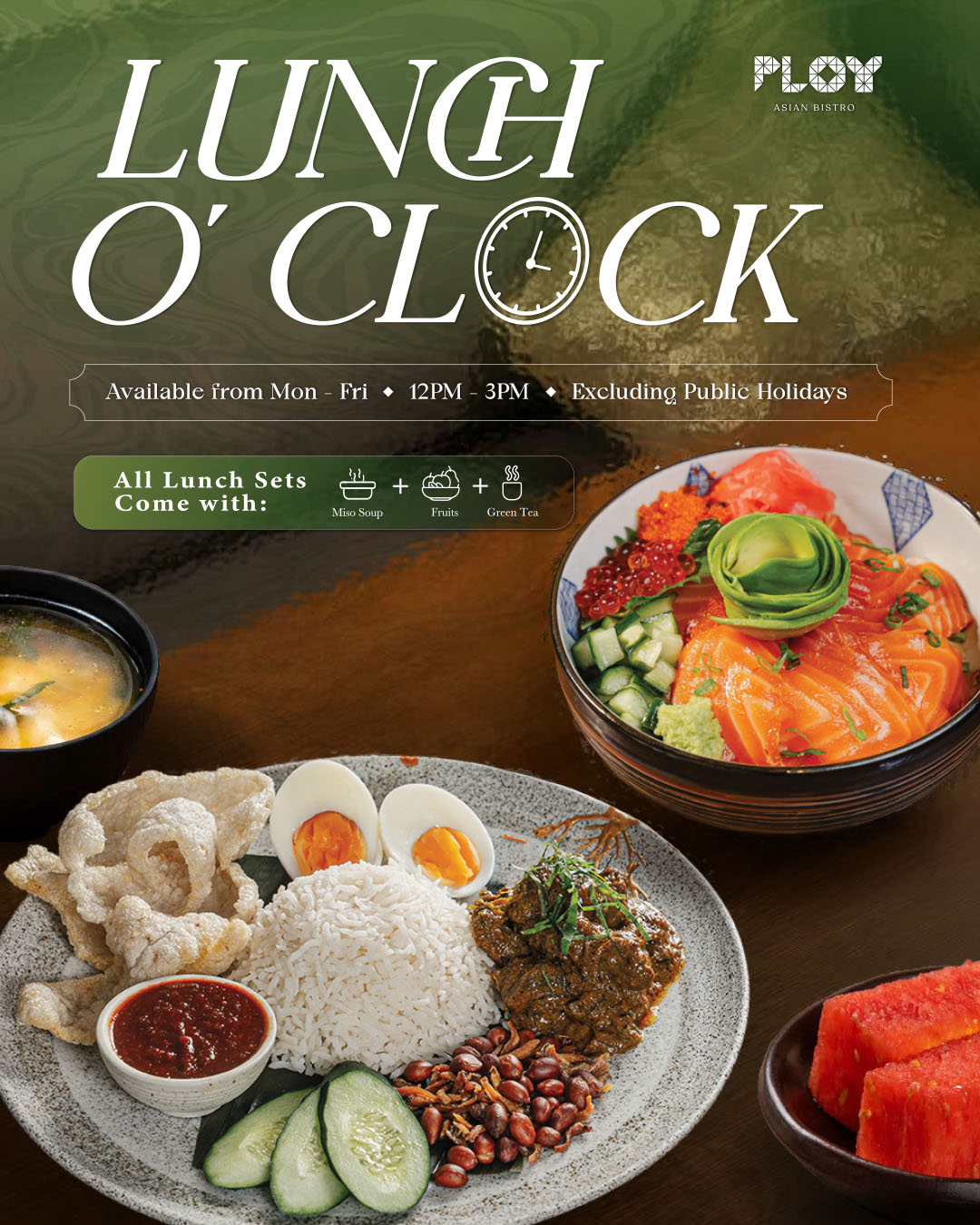 Ploy Weekeday Lunch Sets